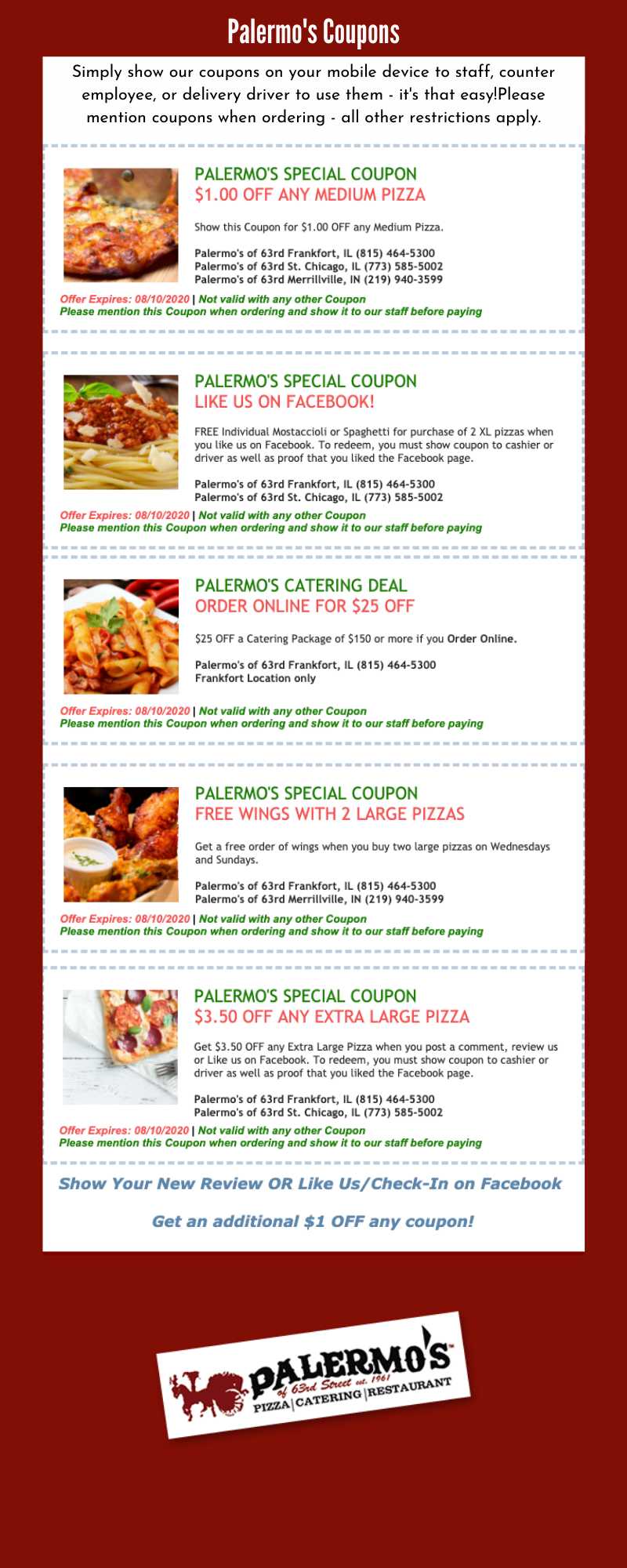 Newsletter - Palermos of 63rd